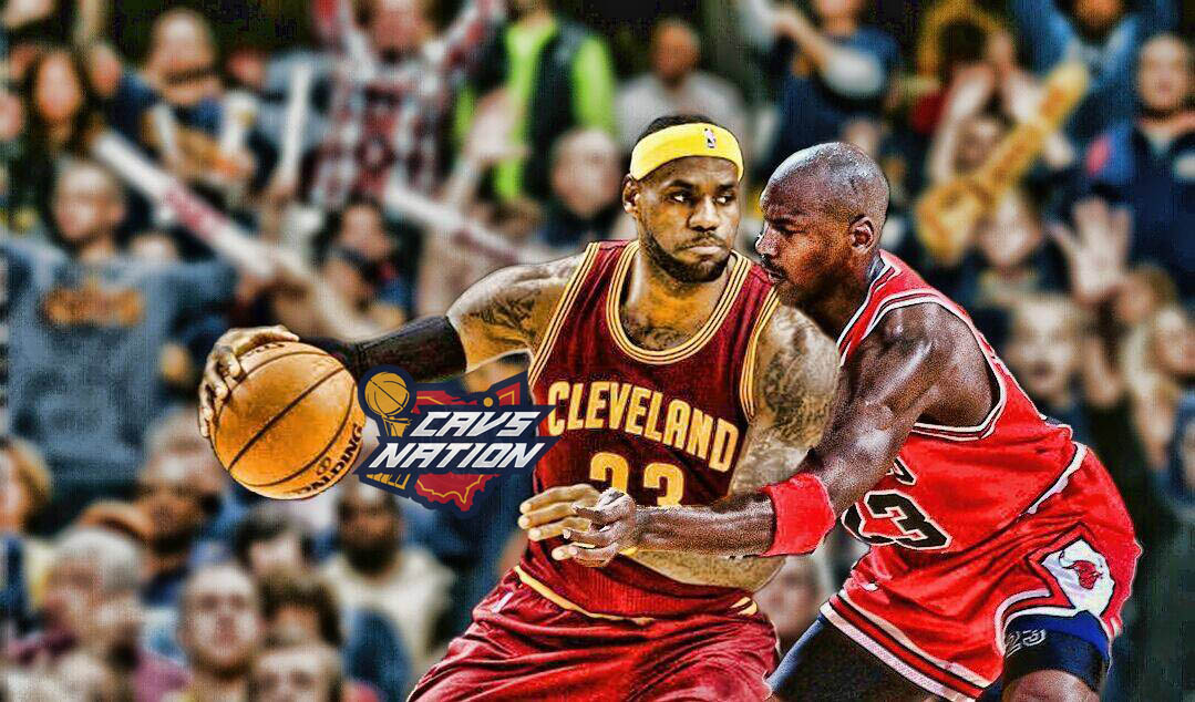 LeBron Jordan Cover Photoshop LOGO