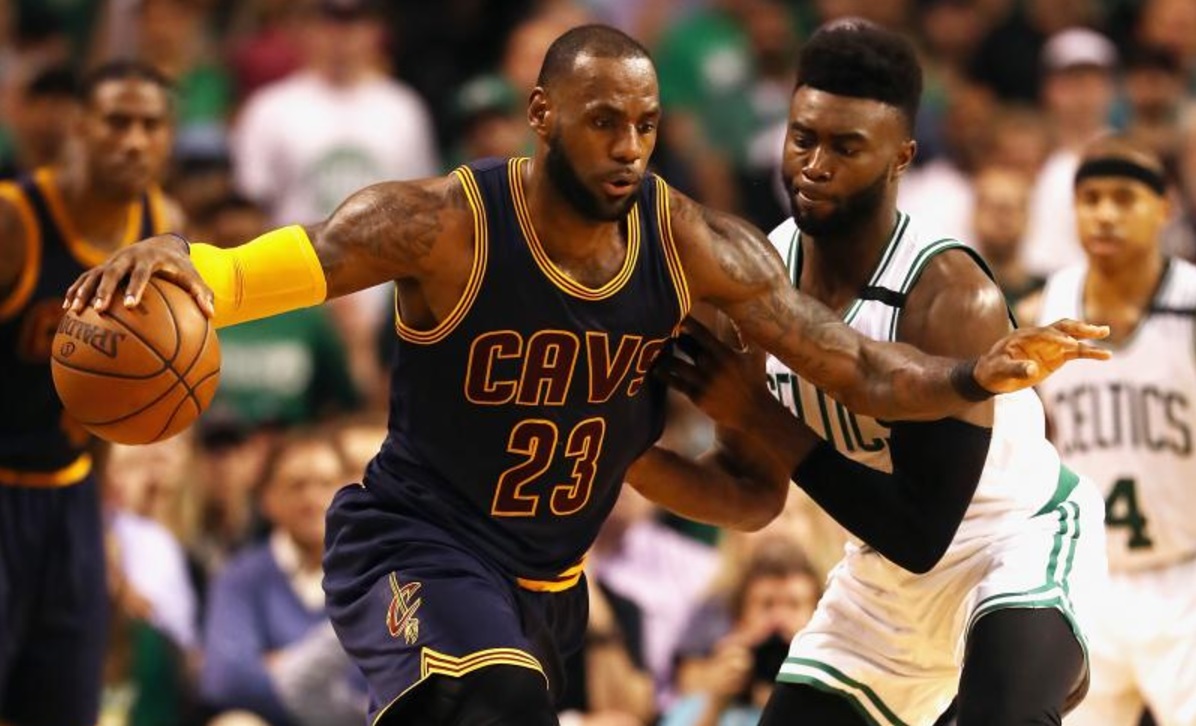 LeBron jaylen Brown Cavs Celtics Game 2 recap