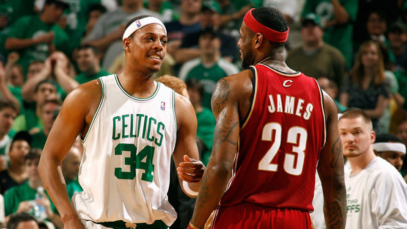 Paul Pierce, LeBron James