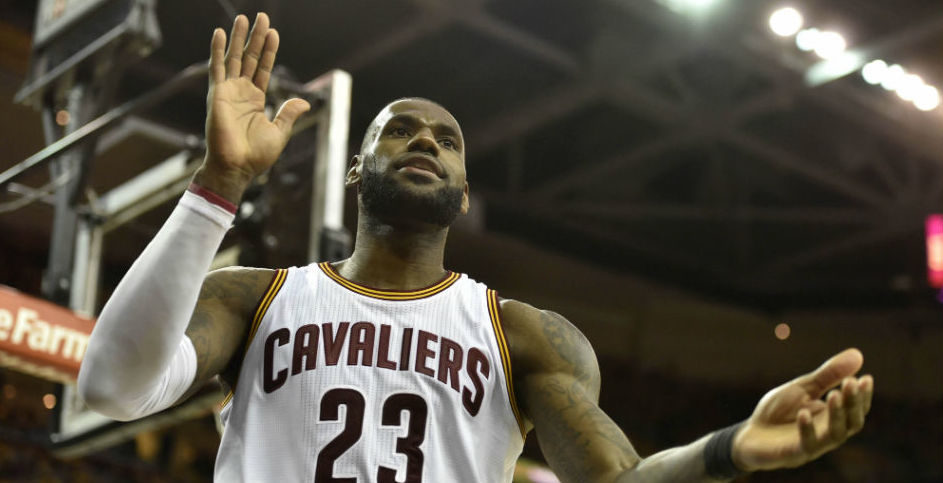 LeBron James becomes first player to average a triple double in NBA Finals