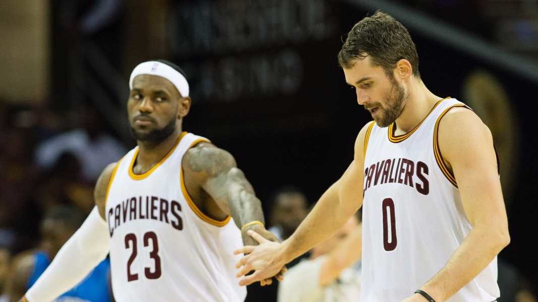 LeBron James, Kevin Love