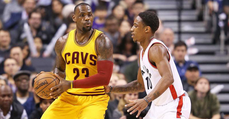 lebron james, demar derozan