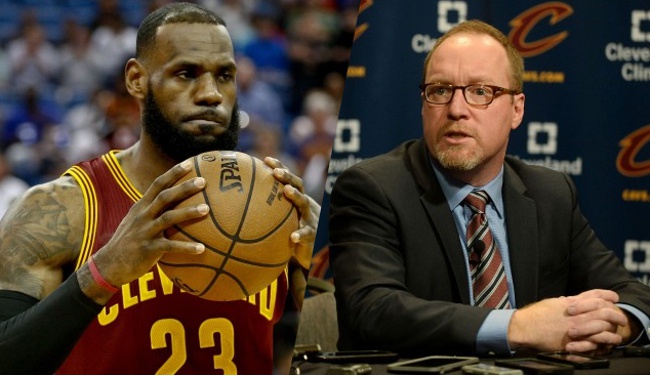 LeBron James, David Griffin