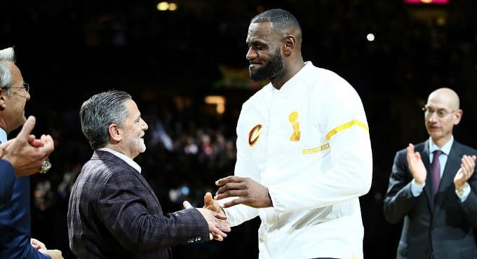 LeBron James Dan Gilbert