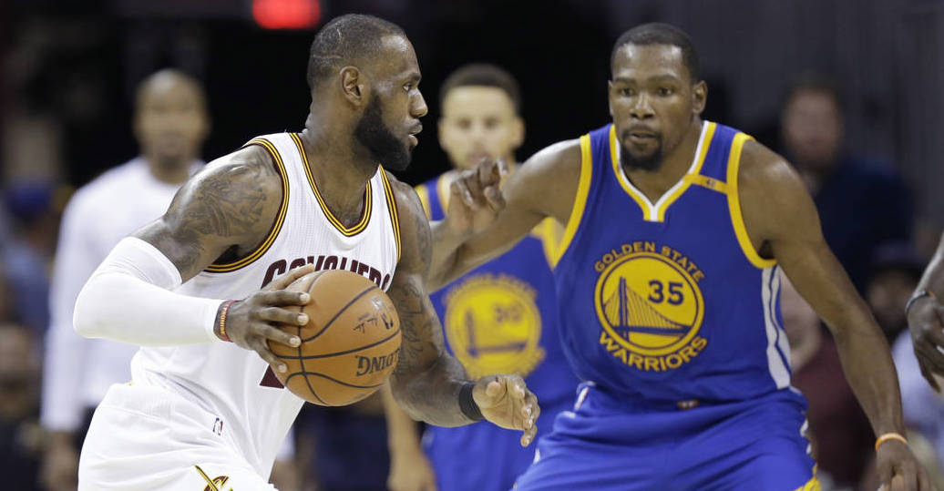 Steve Kerr ranks Kevin Durant, Stephen Curry below LeBron James