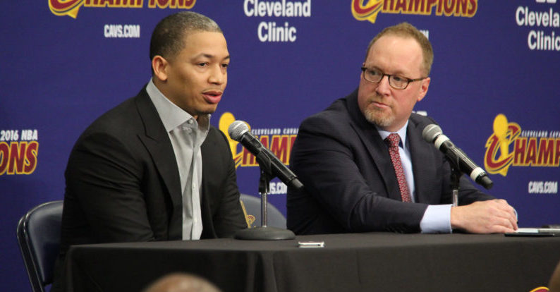 Tyronn Lue David Griffin