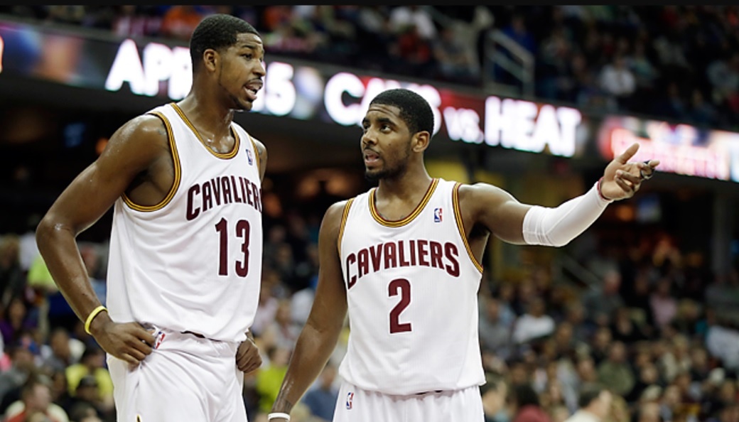 Tristan Thompson Thinks Cavaliers Will Retire Kyrie Irving's Number Despite  Tough Breakup