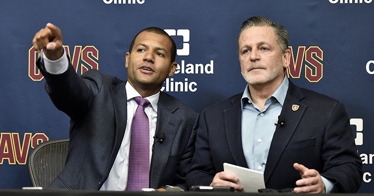 koby altman, dan gilbert, cavs