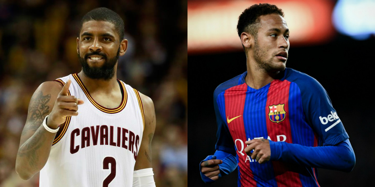 kyrie irving, neymar, cavs