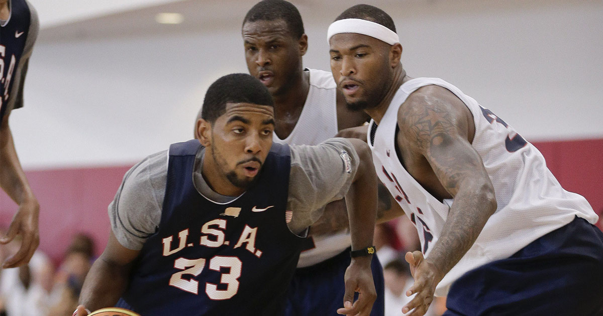 demarcus cousins kyrie irving team usa