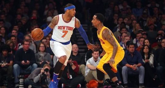 jr smith, cavs, carmelo anthony, knicks