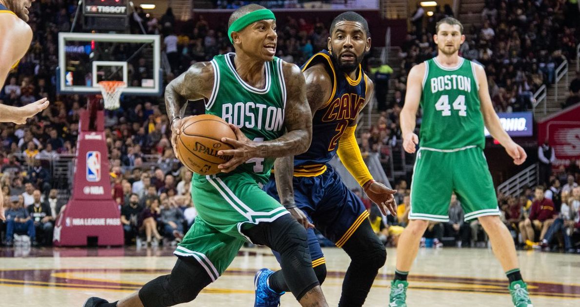 kyrie irving, isaiah thomas, cavs, celtics