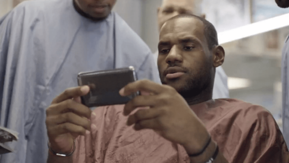 lebron james phone