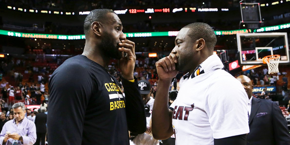 LeBron James, Dwyane Wade