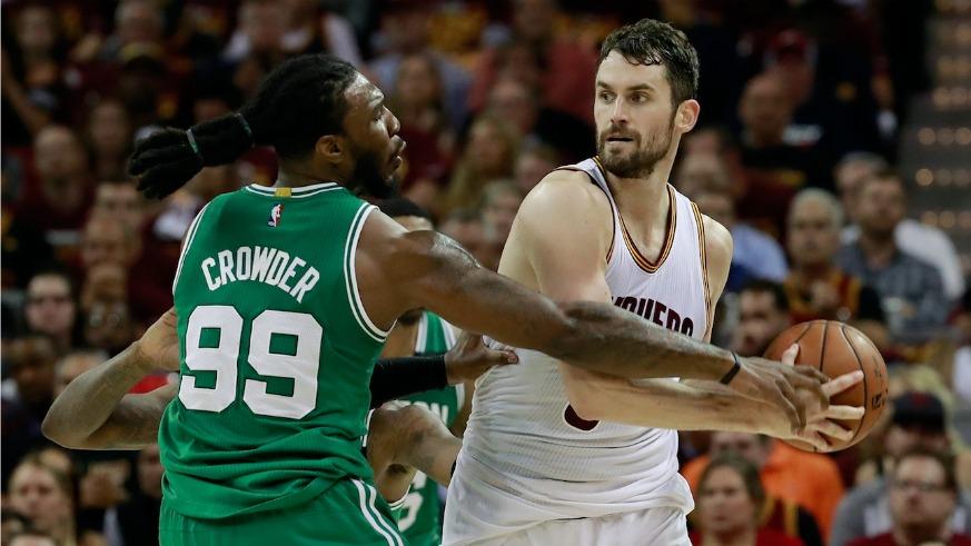 Jae Crowder, Kevin Love