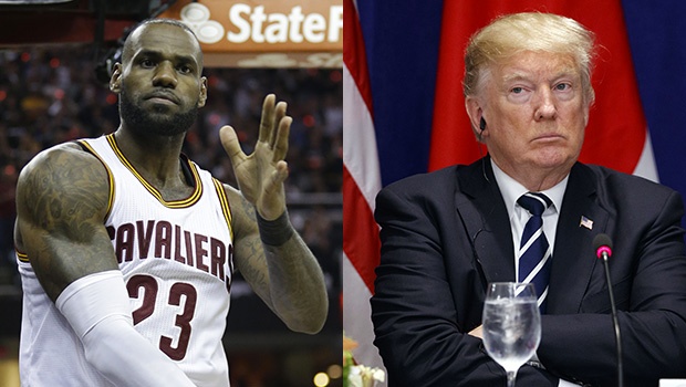 LeBron James, Donald Trump