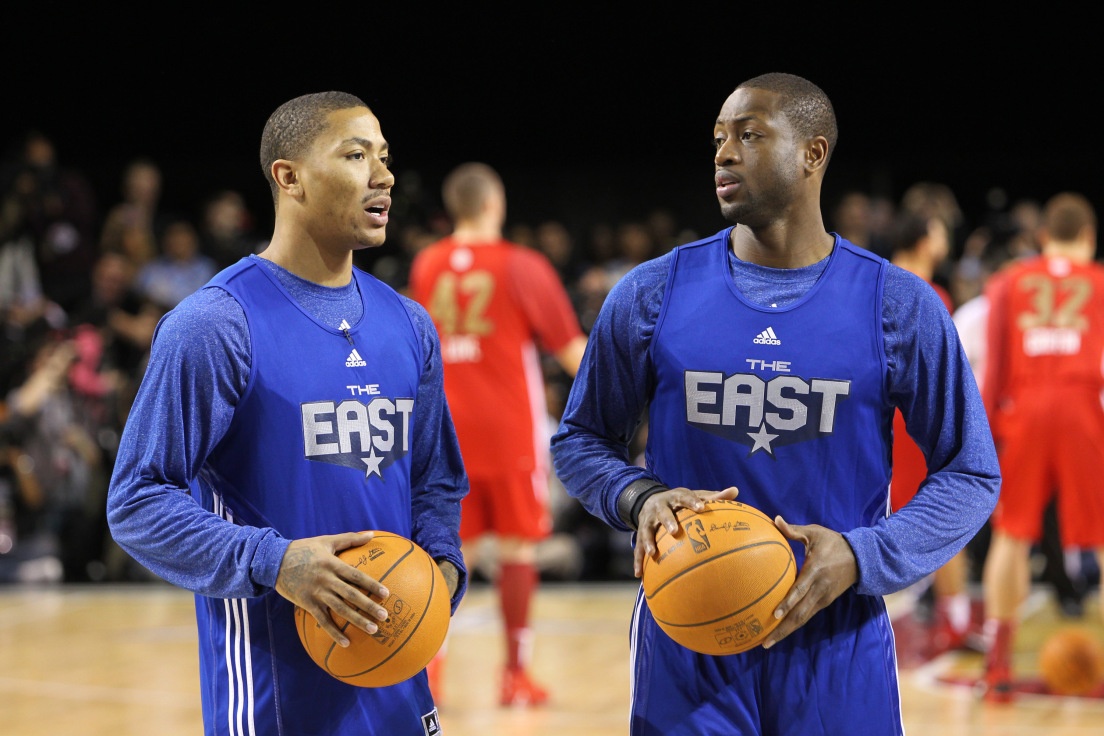 Derrick Rose Dwyane Wade