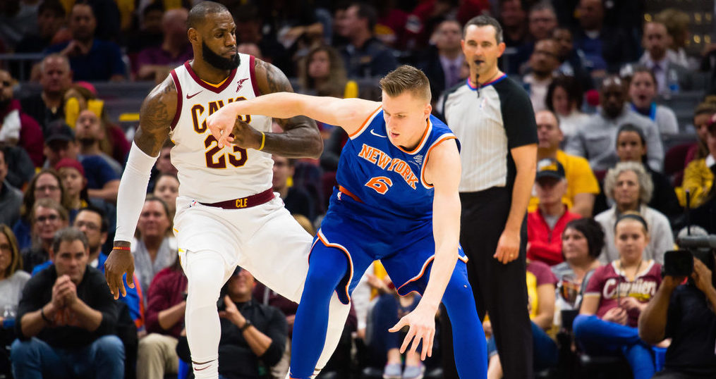 LeBron James, Kristaps Porzingis