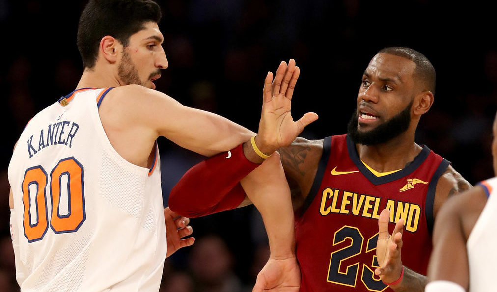 Enes Kanter, LeBron James