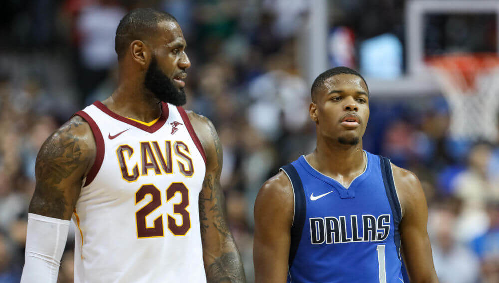 LeBron James, Dennis Smith Jr.