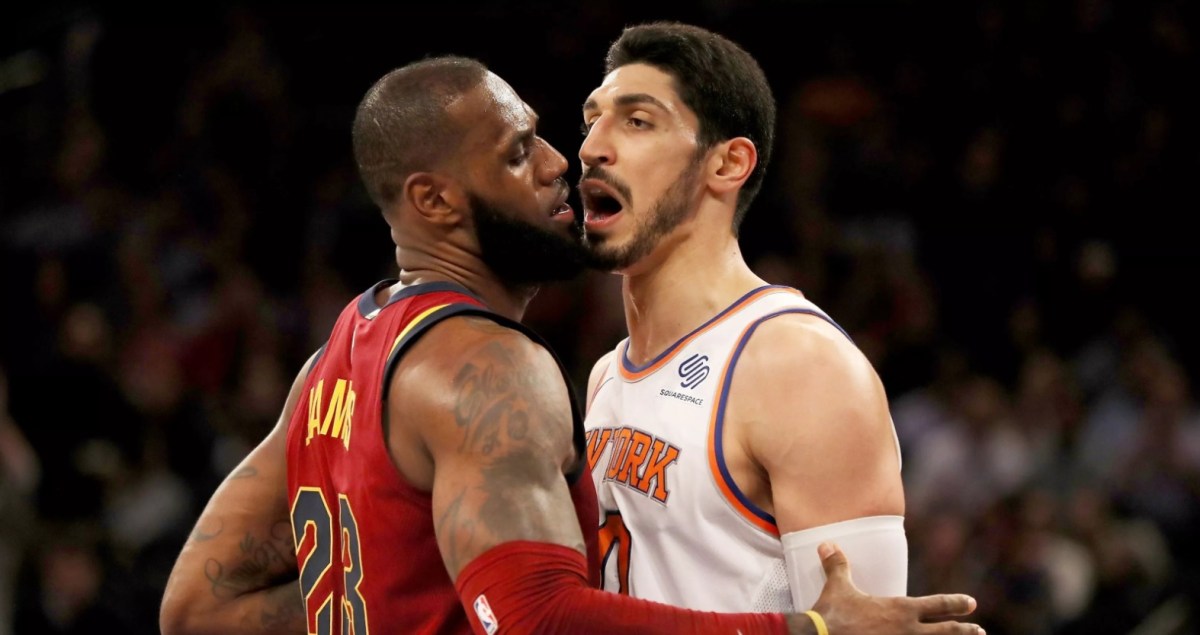 LeBron James, Enes Kanter