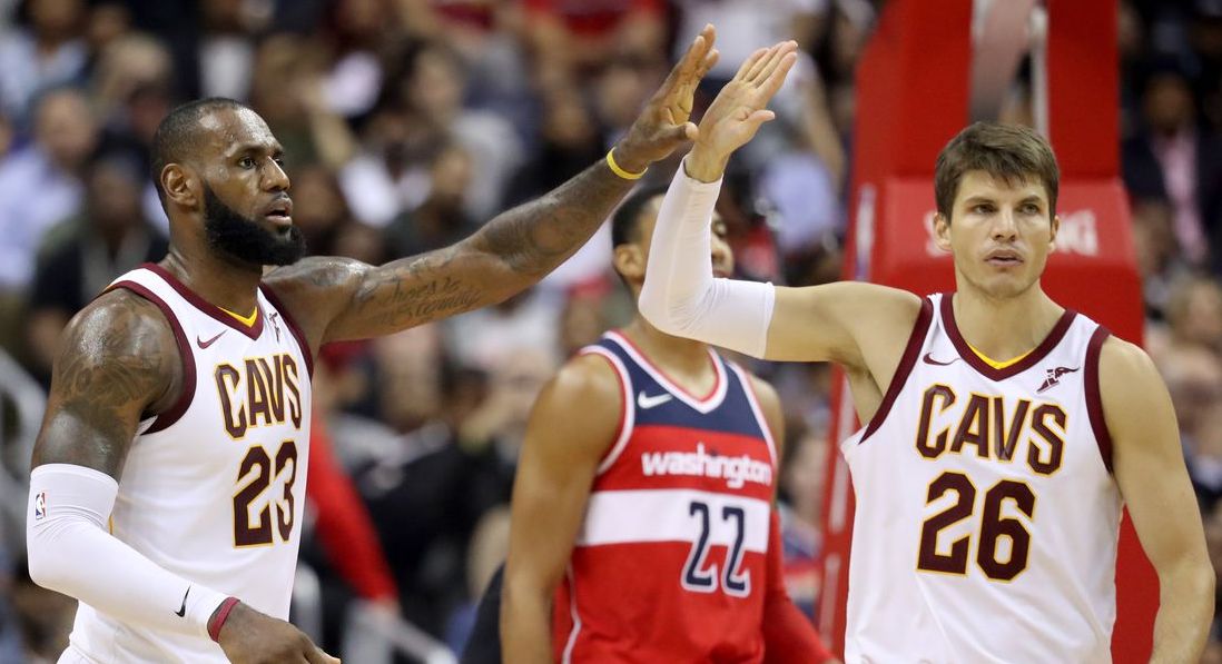 kyle korver, lebron james