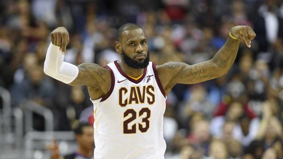 LeBron James&#8217; 57 points tie Kyrie Irving&#8217;s franchise record, Allen Iverson with 11 50-point performances