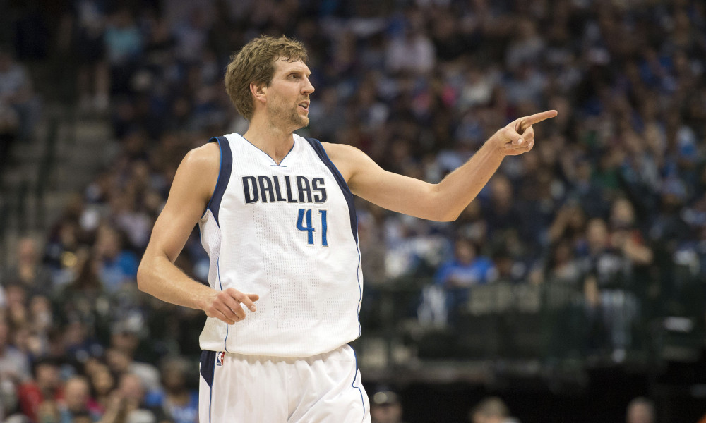 Dwyane Wade calls Dirk Nowitzki &#8216;definitely one of the greatest&#8217;