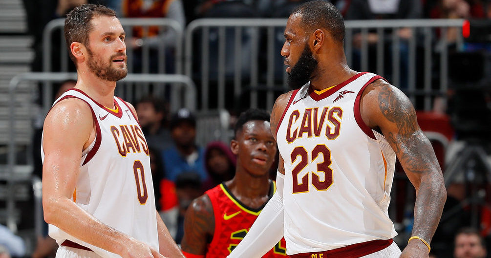 Kevin Love, LeBron James