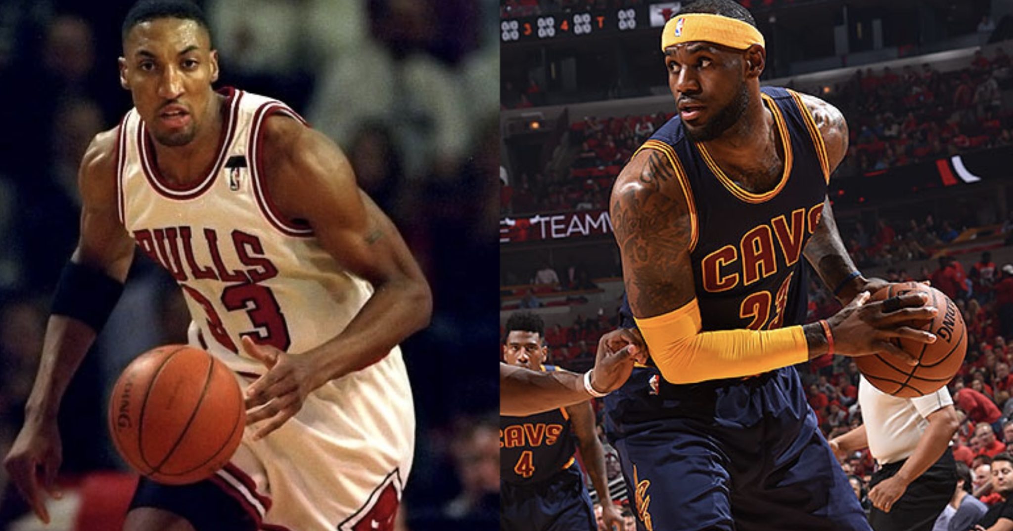 Scottie pippen shop lebron james