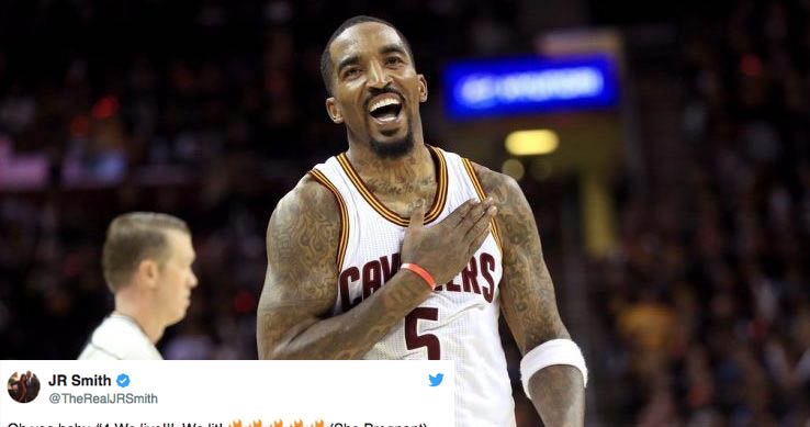 JR Smith is living his best life at 2016 Cavs reunion