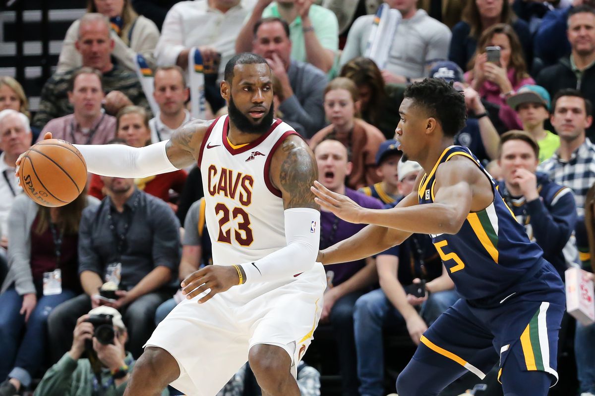 LeBron James, Donovan Mitchell