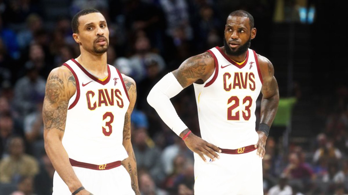 George Hill, LeBron James