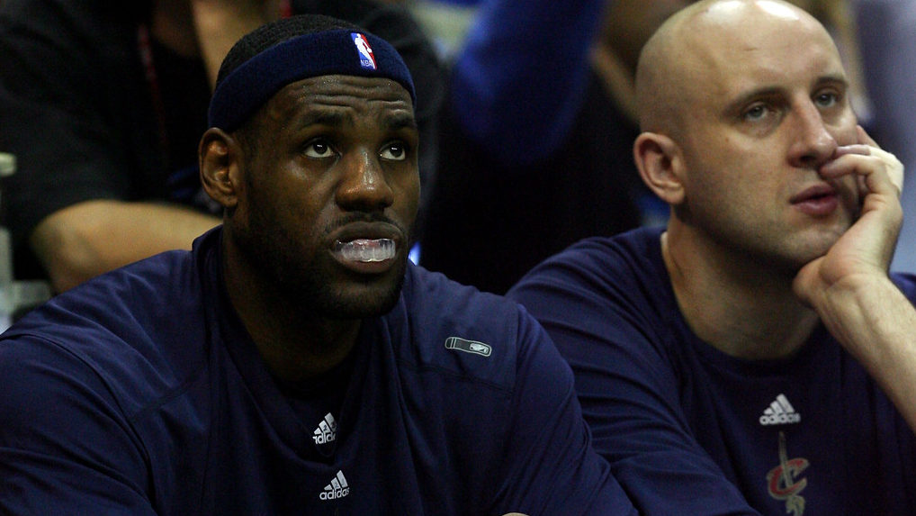 LeBron James, Zydrunas Ilgauskas