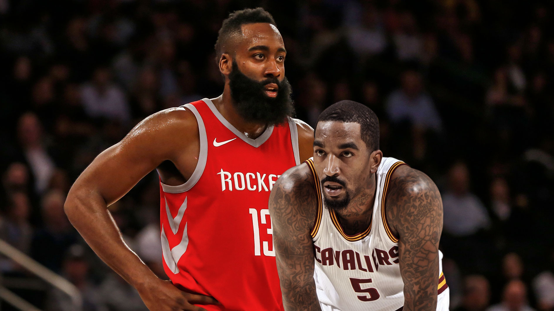 J.R. Smith mocks James Harden for carrying the ball more often in pickup games