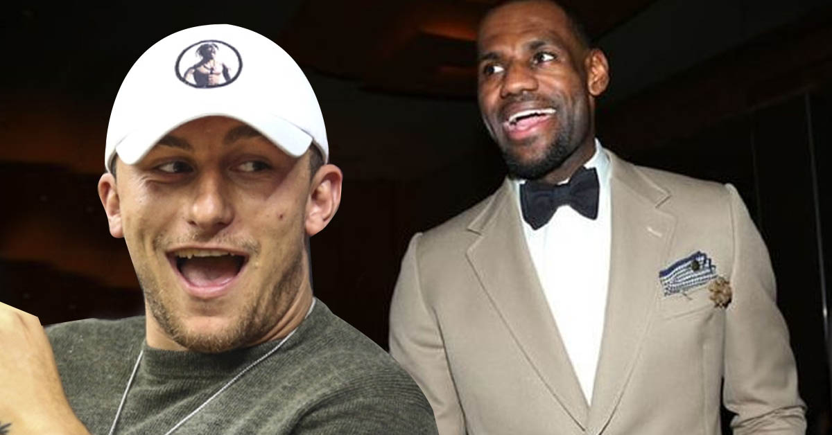 Johnny Manziel, LeBron James