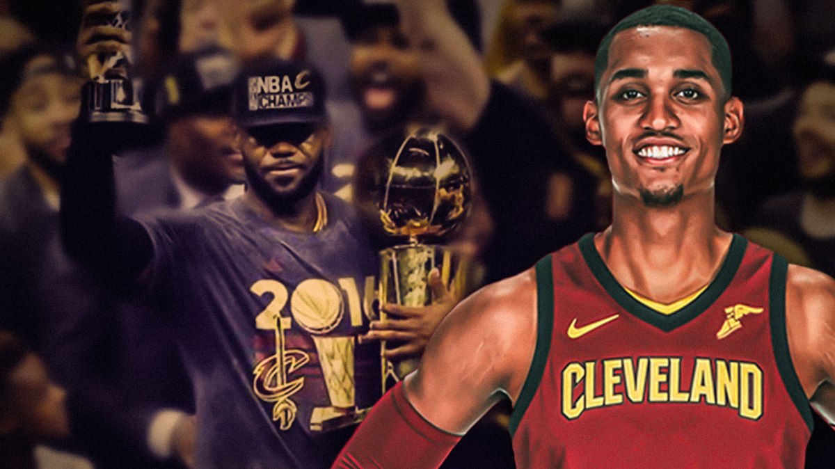 Jordan Clarkson, LeBron James