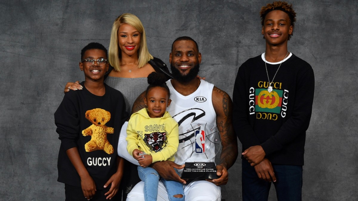 LeBron James, LeBron family