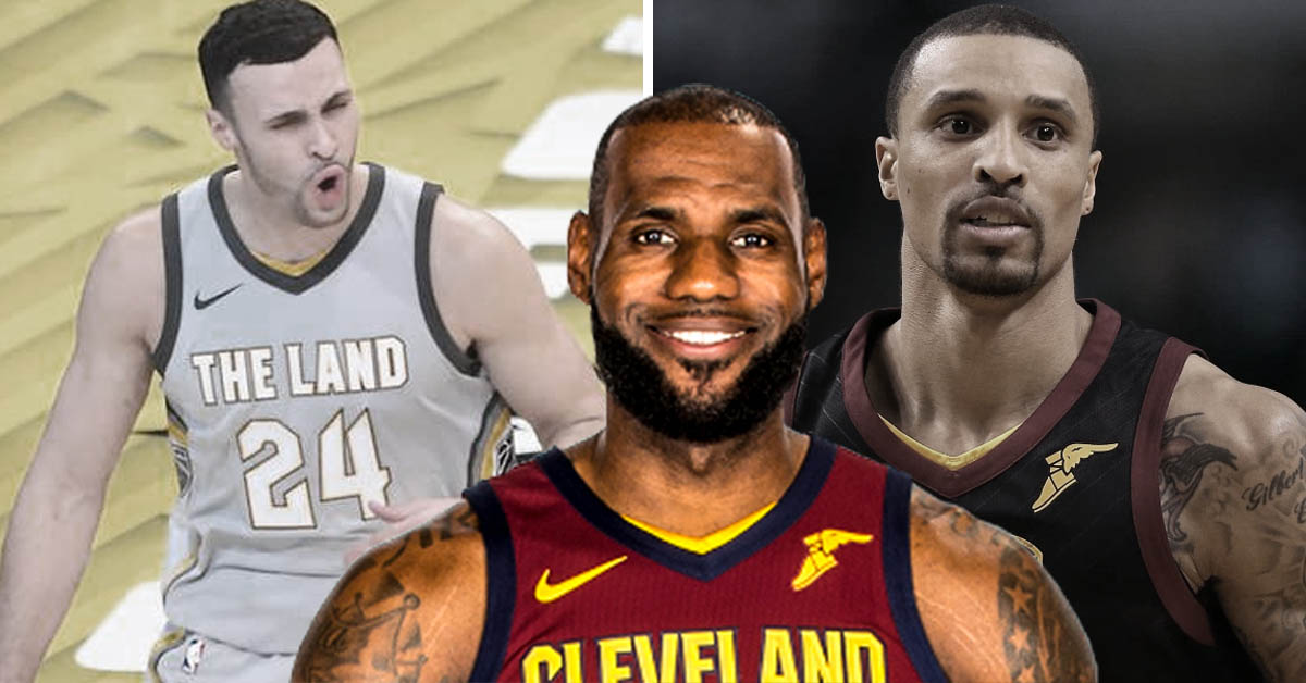 lebron james, george hill, larry nance jr.