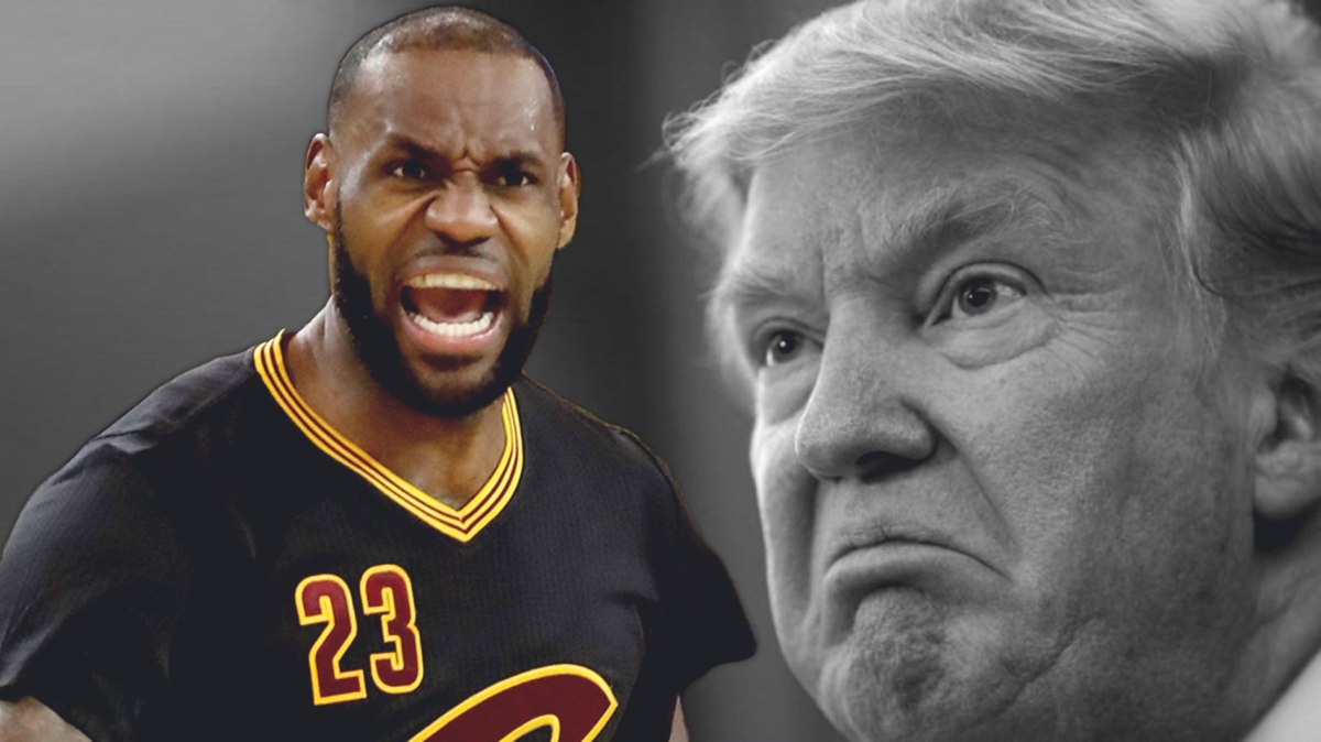 LeBron James, Donald Trump