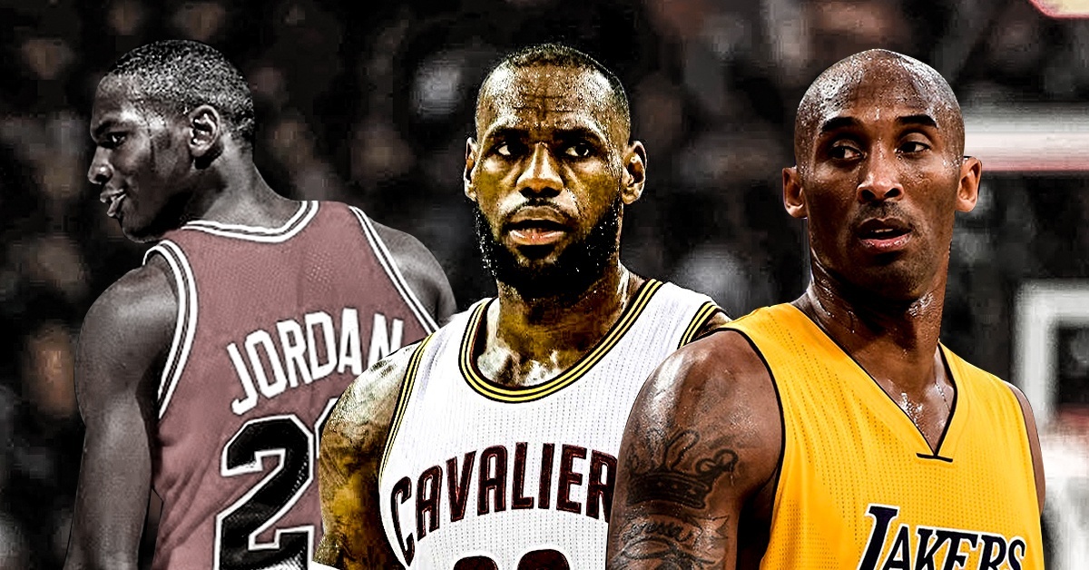 Kobe Bryant ranks himself with LeBron James and Michael Jordan (Video)