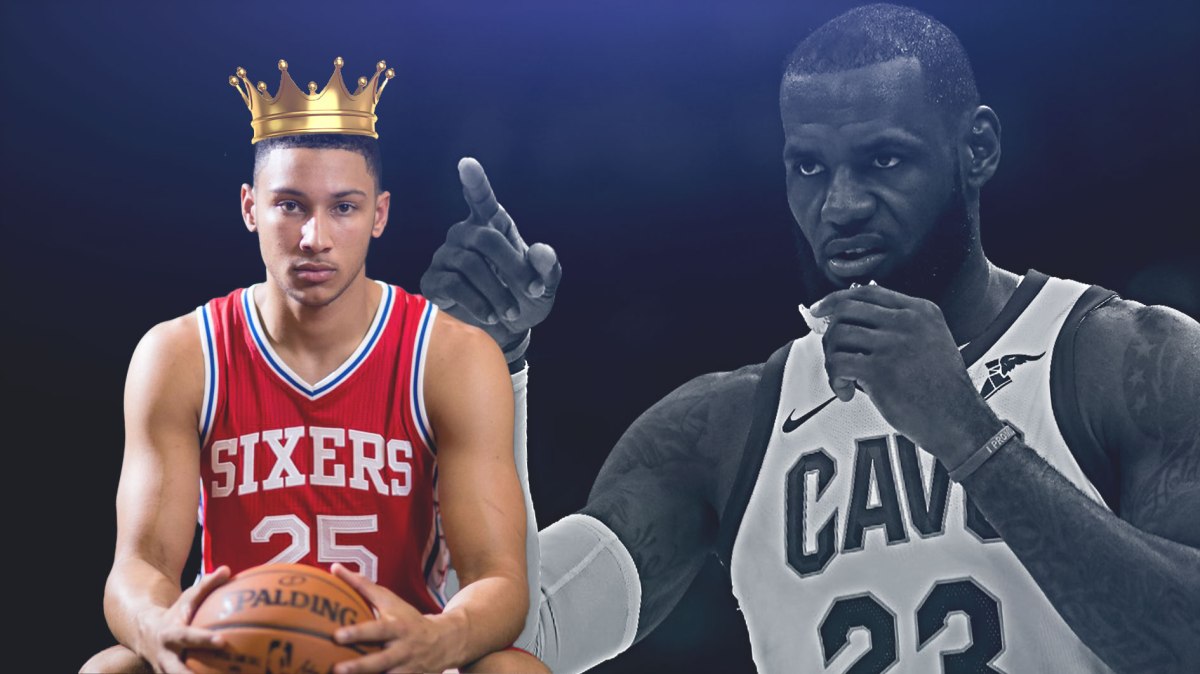 Ben Simmons, LeBron James