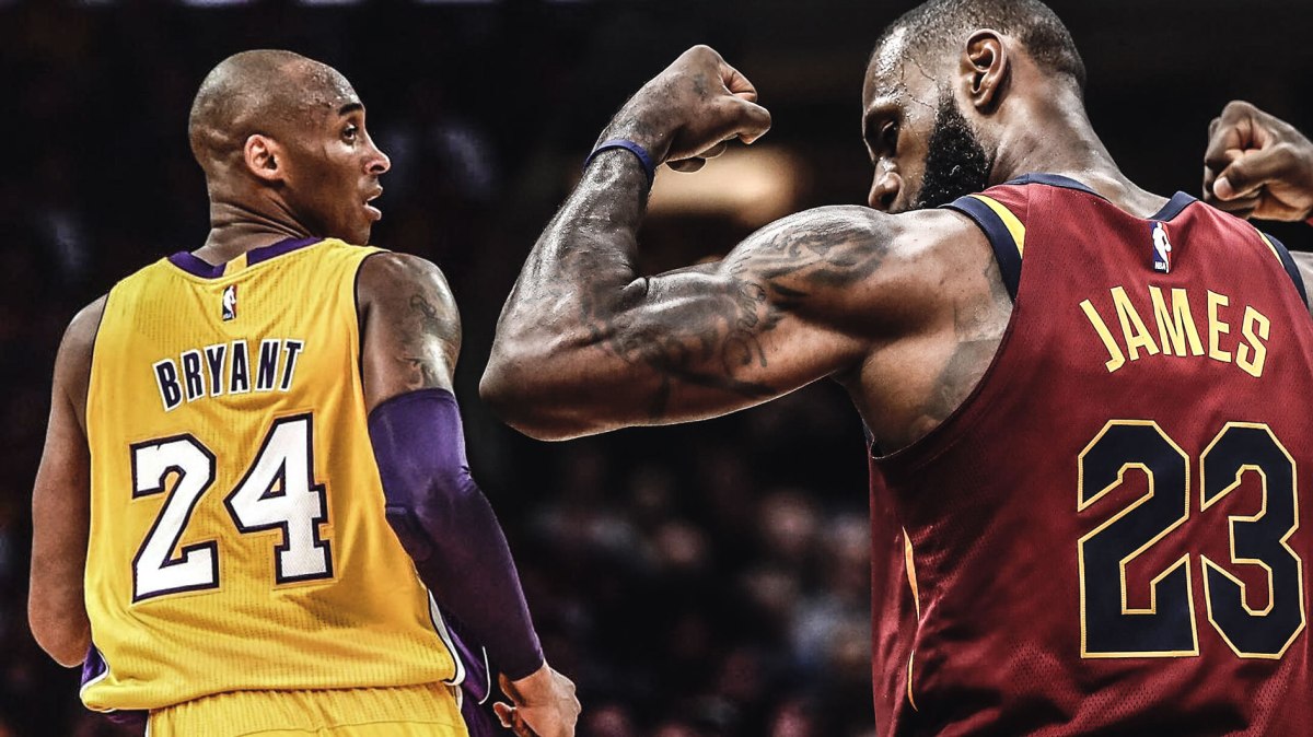 Kobe Bryant. LeBron James