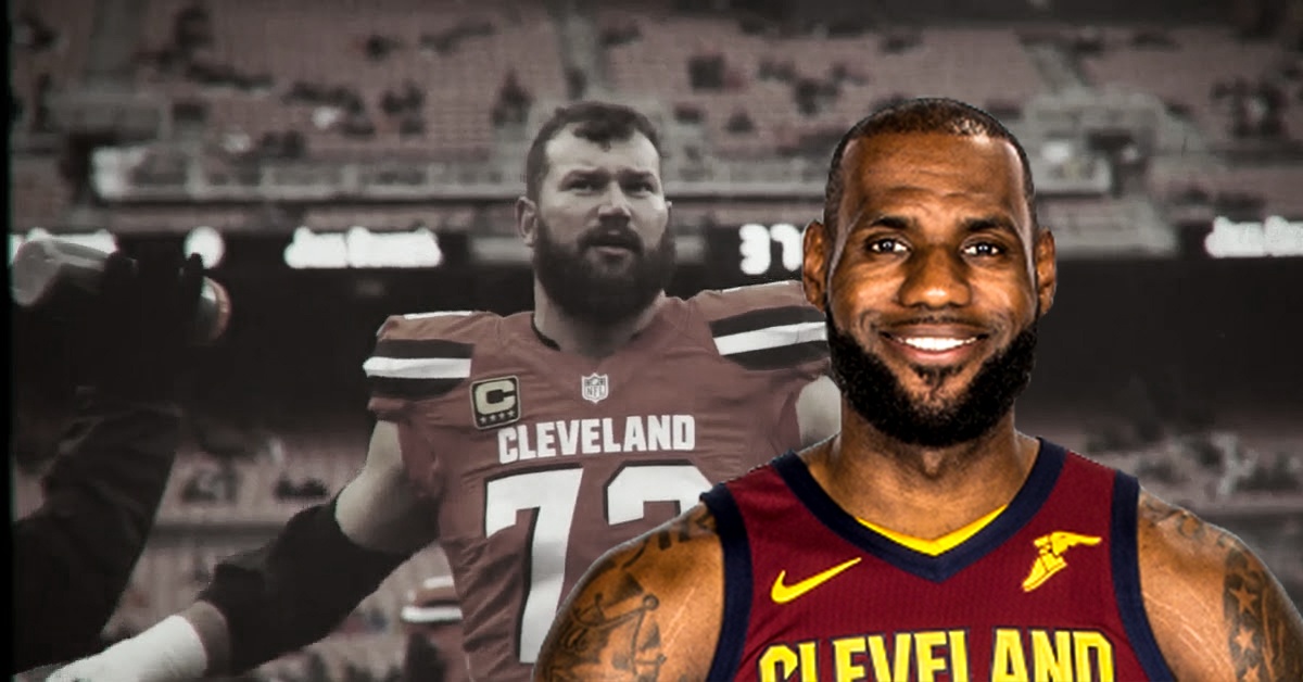 LeBron James, Joe Thomas