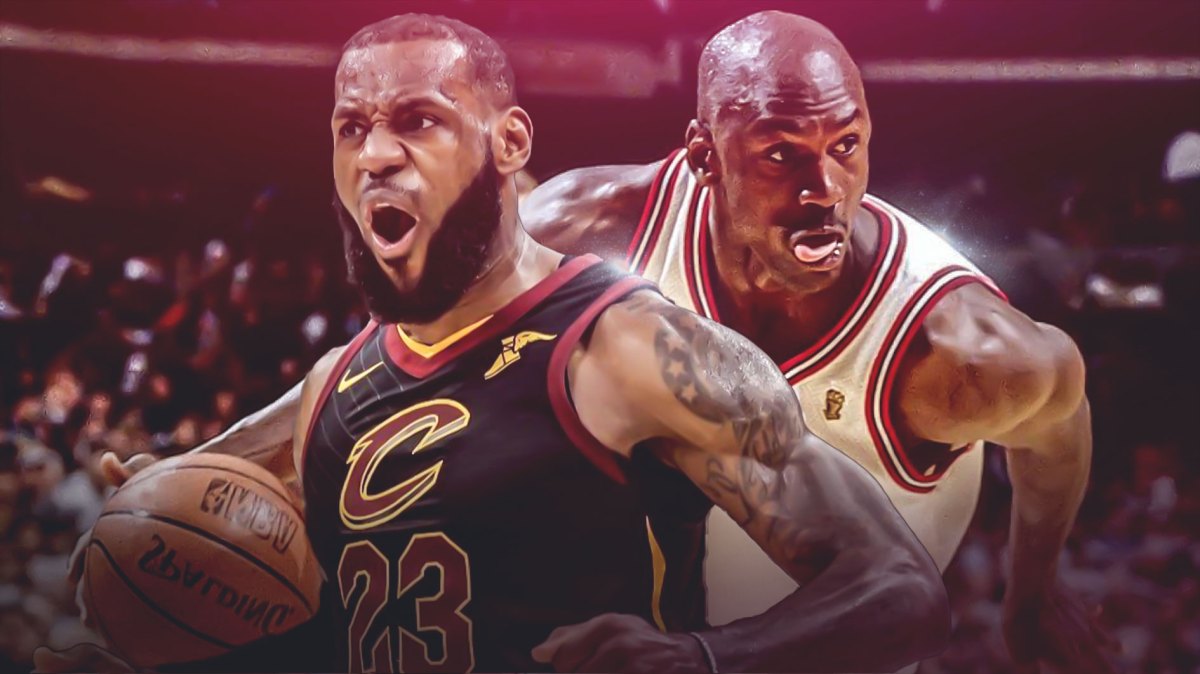 LeBron James, Michael Jordan