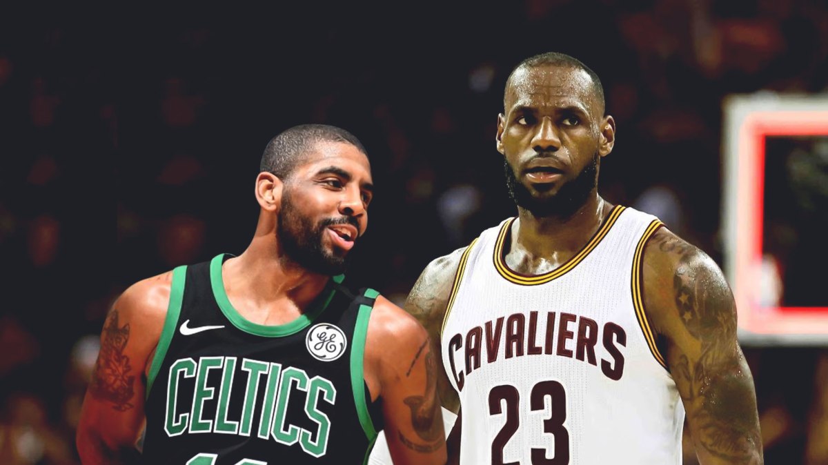 lebron james, kyrie irving