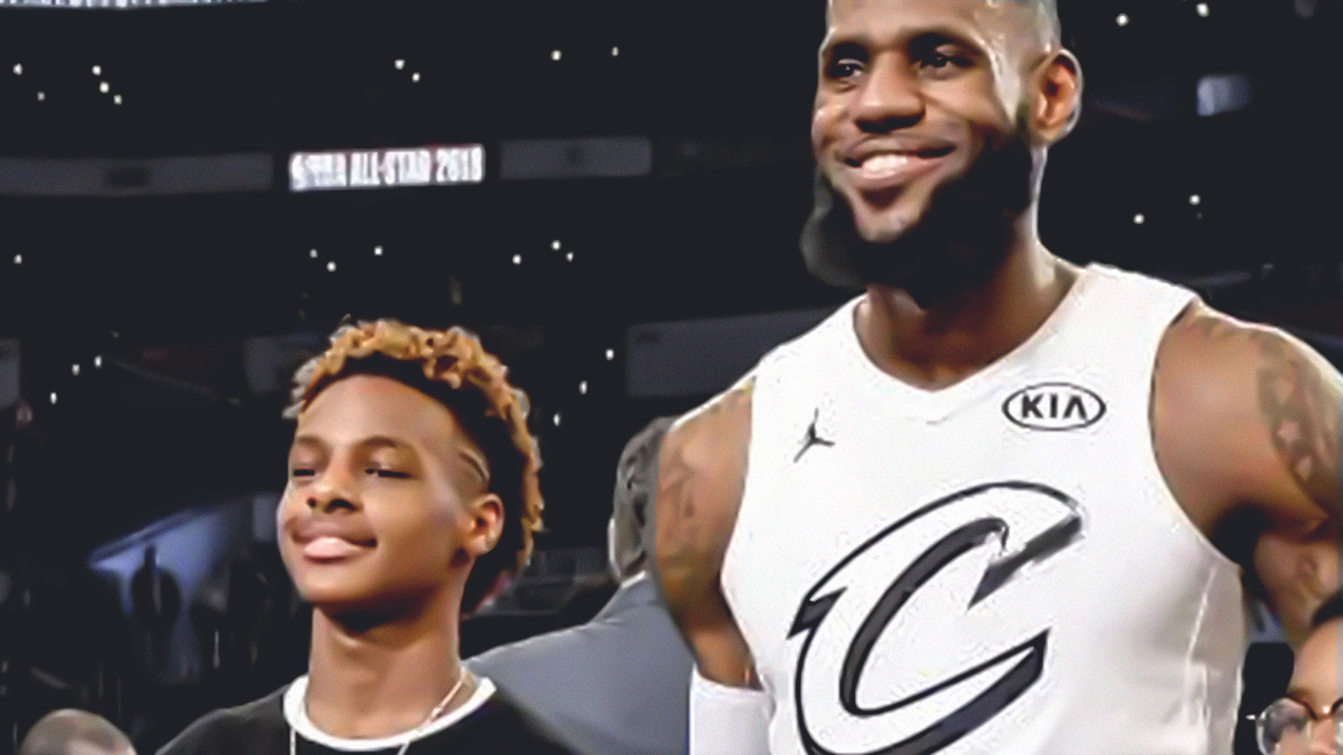 LeBron James thinks his son has a chance to play in the NBA