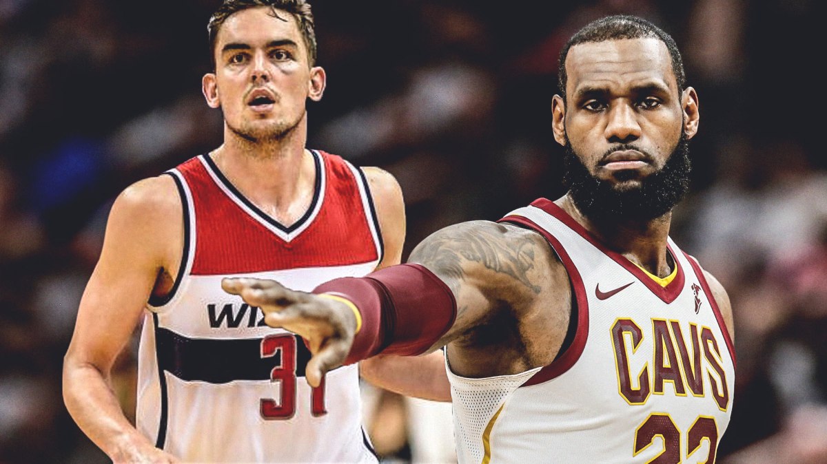 Tomas Satoransky, LeBron James