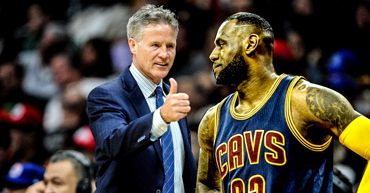 Brett Brown, LeBron James