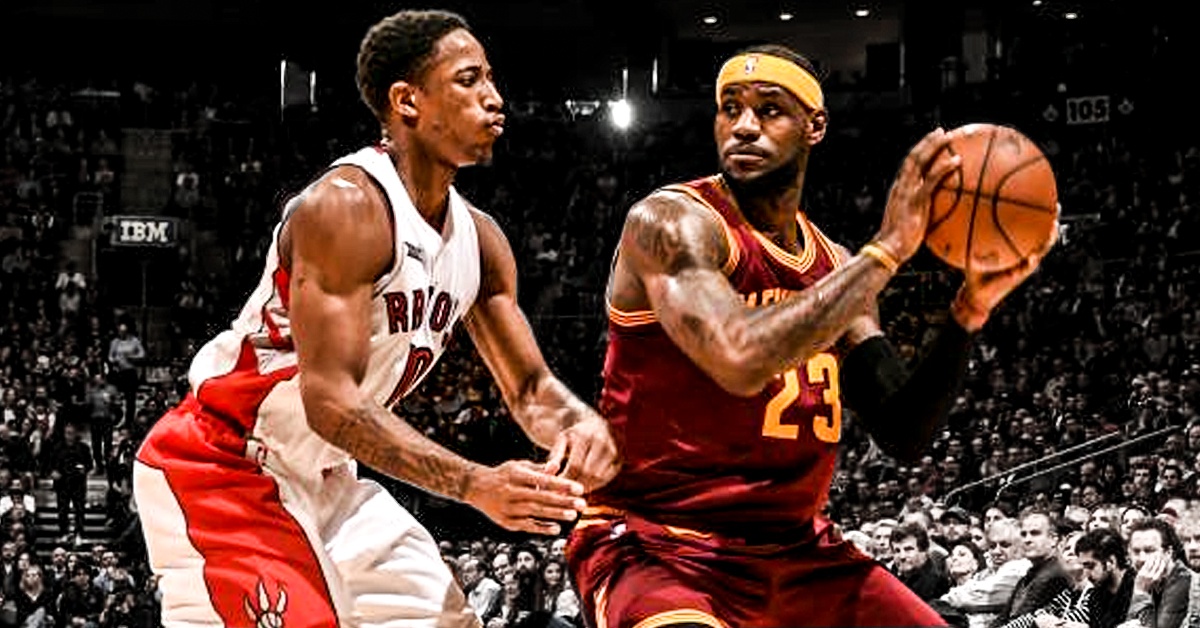 DeMar DeRozan, LeBron James